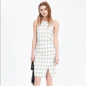 Chic Window Pane Dress